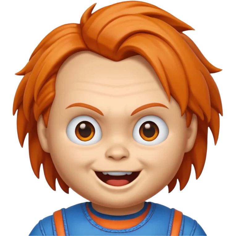 Un emojin de chuky emoji