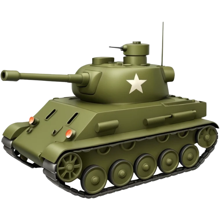 T-34 tank, no markings, no text emoji