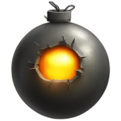 bomb emoji