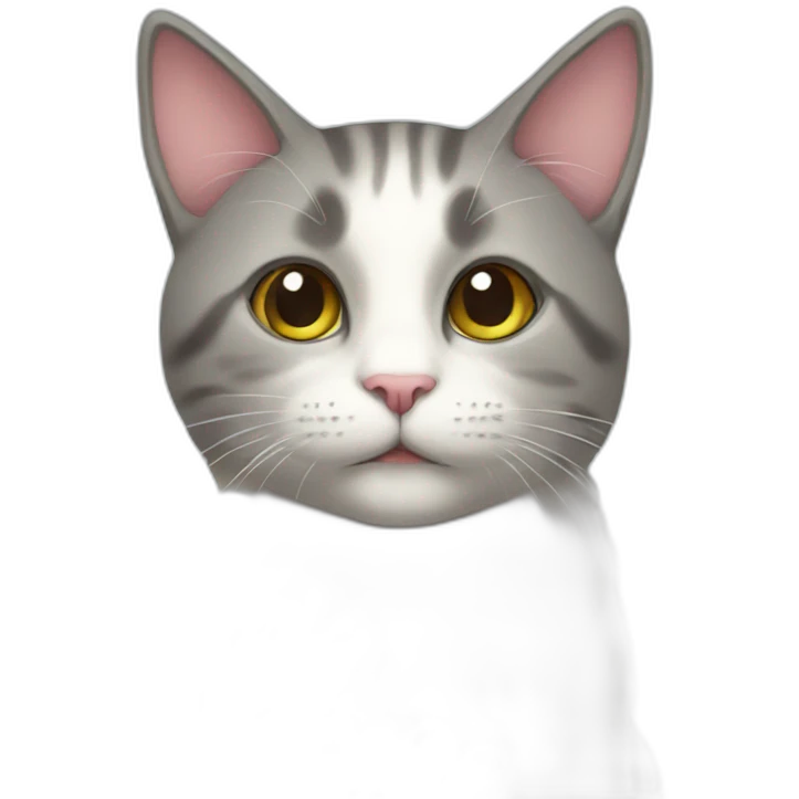 cat with flowers emoji