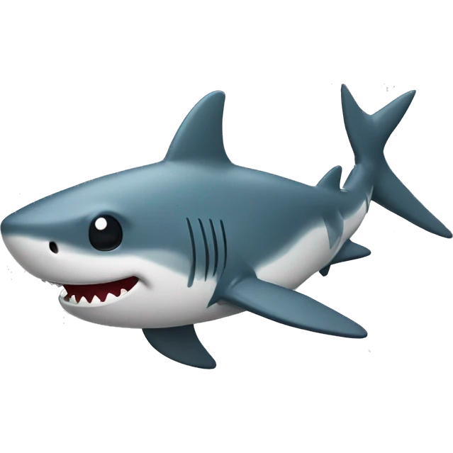 lucky shark logo emoji