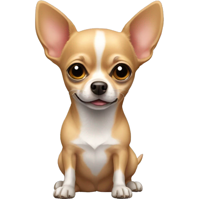 A chihuahua  emoji