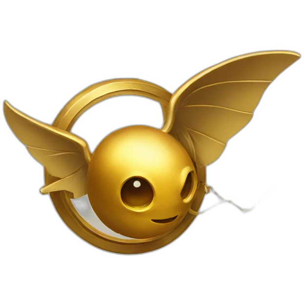 Golden snitch emoji