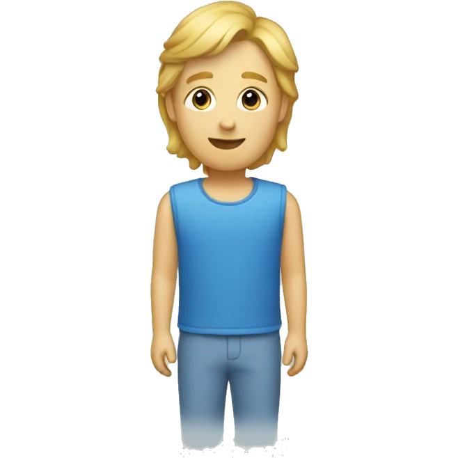 a simple blue rectangle emoji