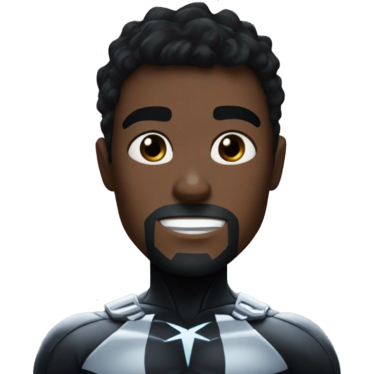 The Marvel character Black Bolt  emoji
