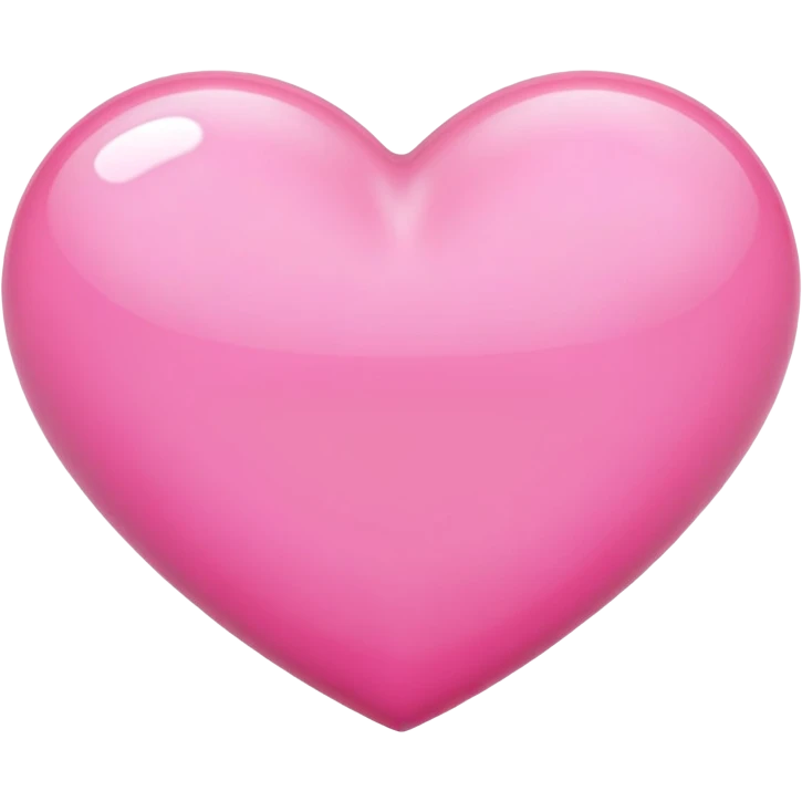 Pink heart emoji