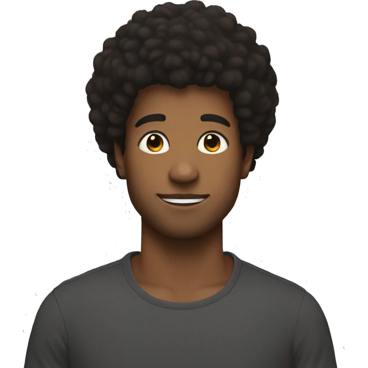 kellen afro emoji