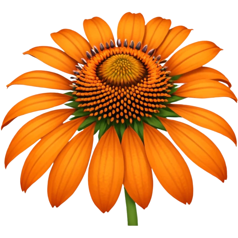 Amazing. What about orange echinacea? emoji