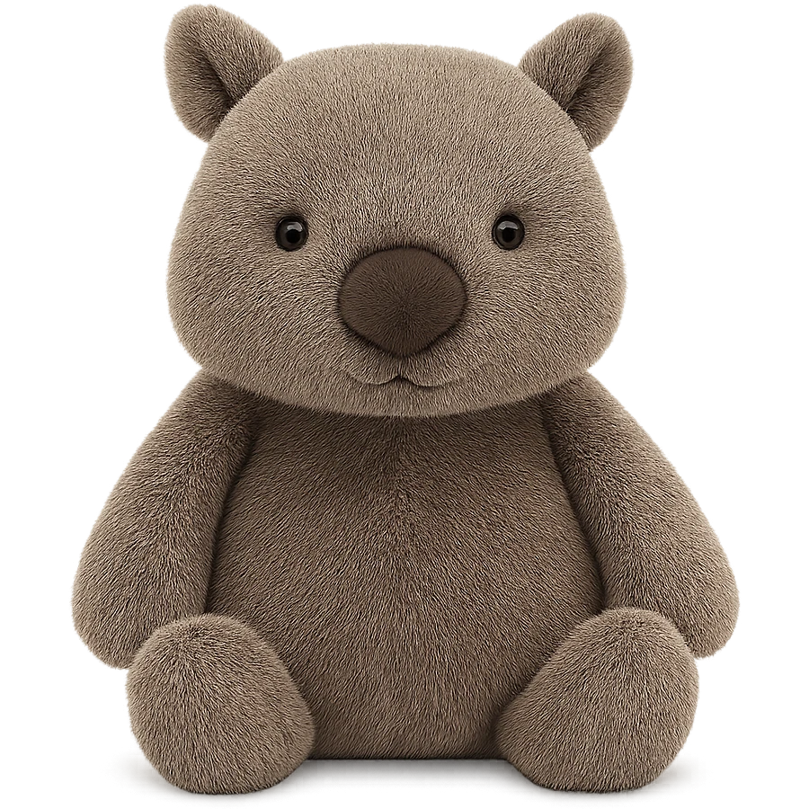 wombat jellycat plushie emoji