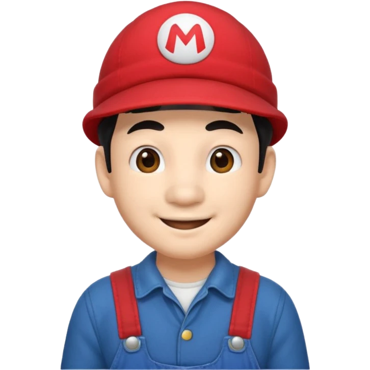 asian super mario emoji