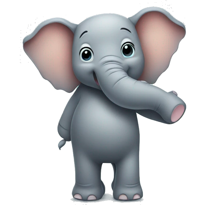 elephant giving a hug  emoji