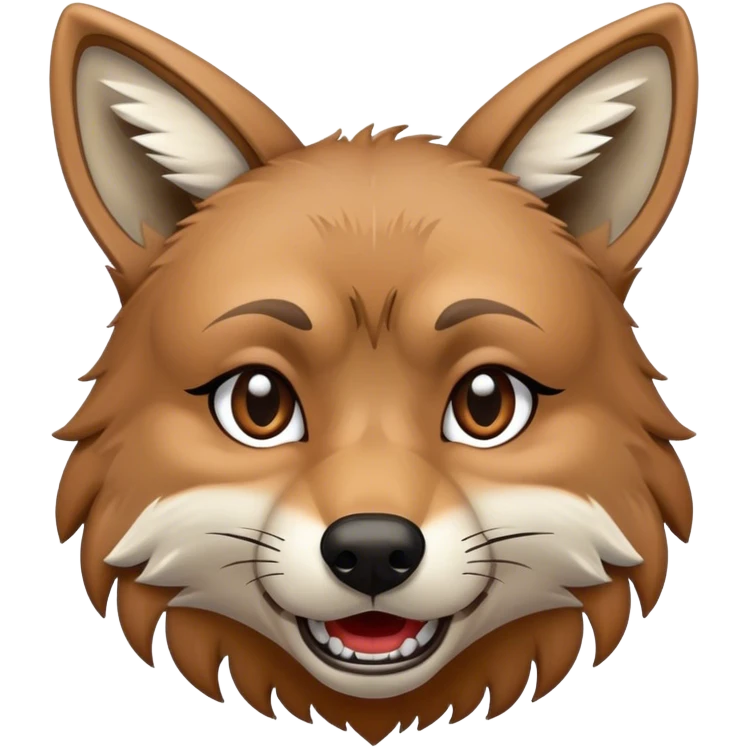 Crying Coyote  emoji