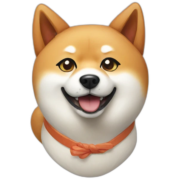 Sushi shiba inu emoji