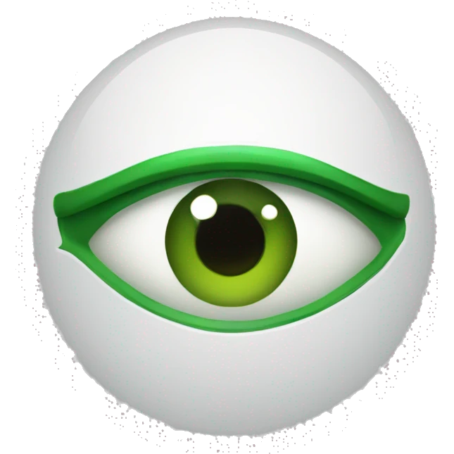 Un noir roux yeux vert  emoji