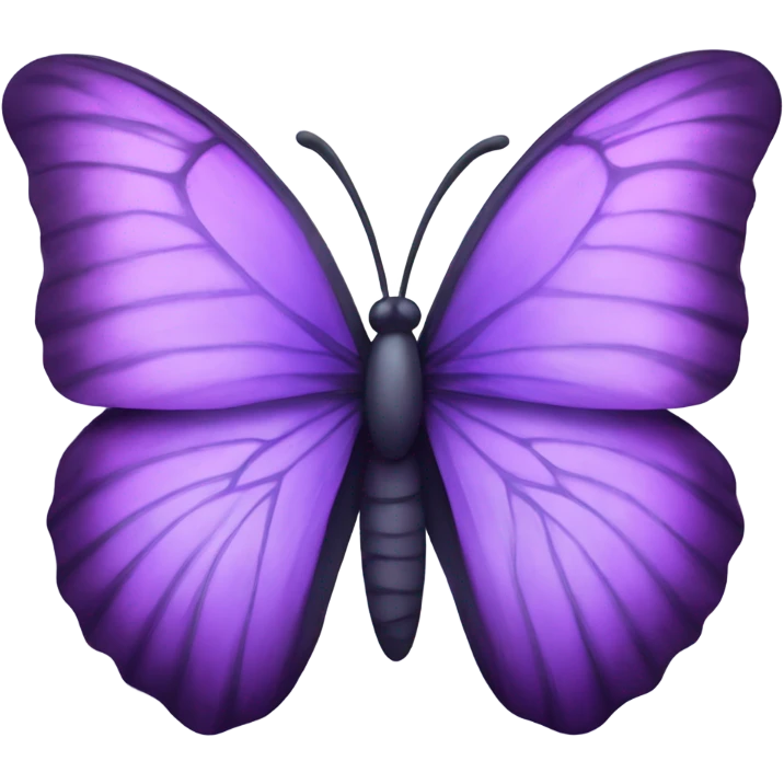 Purple butterfly  emoji