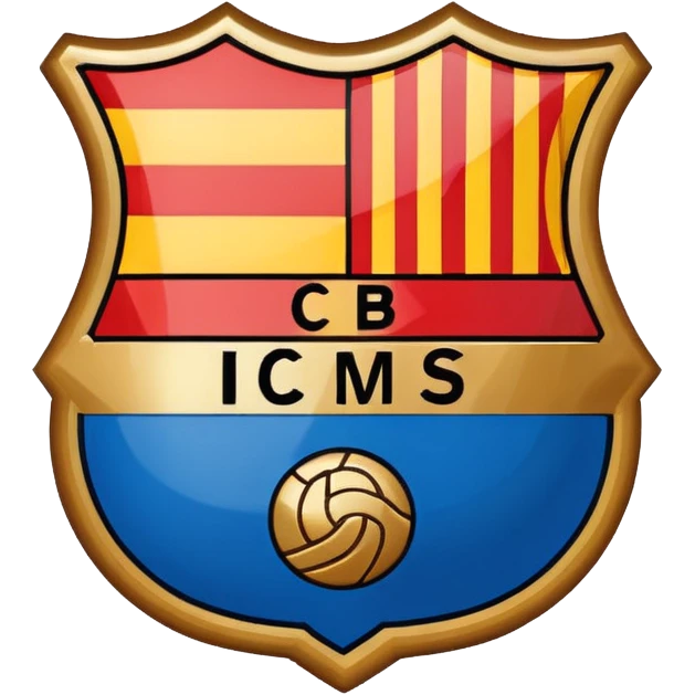 Barcelona logo in high quality emoji