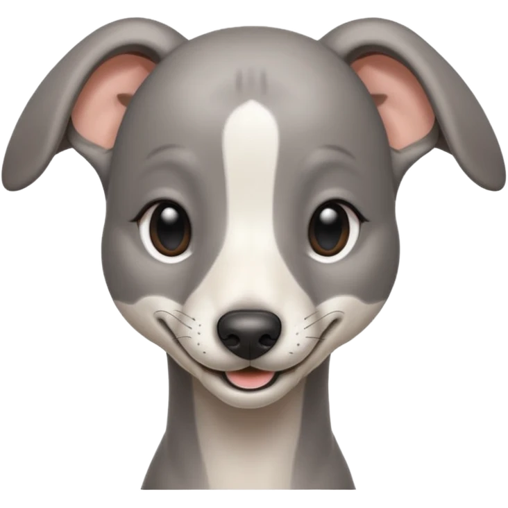 smile greyhound baby emoji