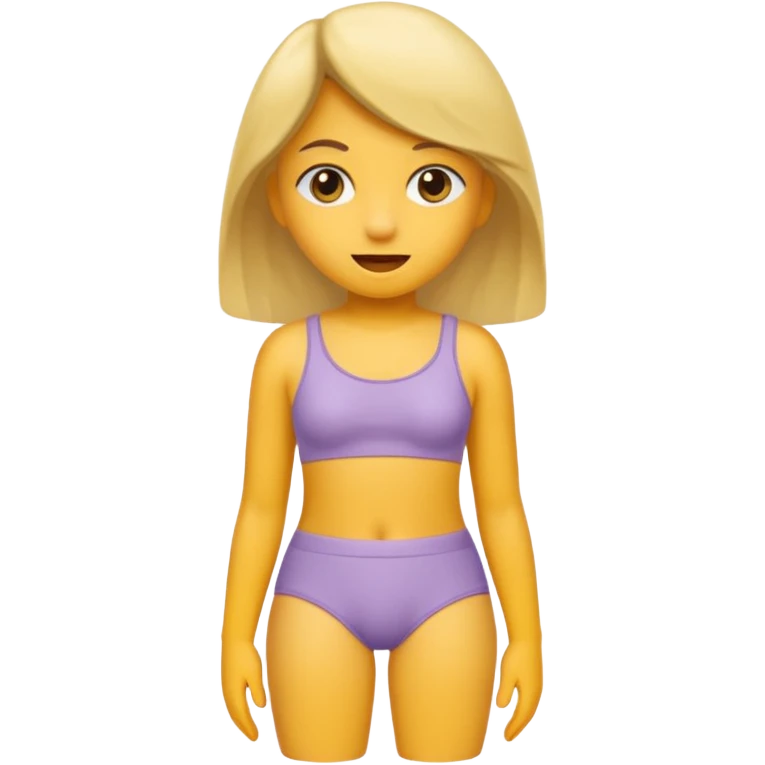 Eine mädchen ohne unterhose emoji