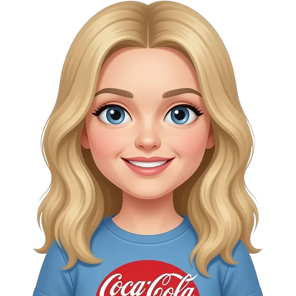 sydney sweeny with coke emoji