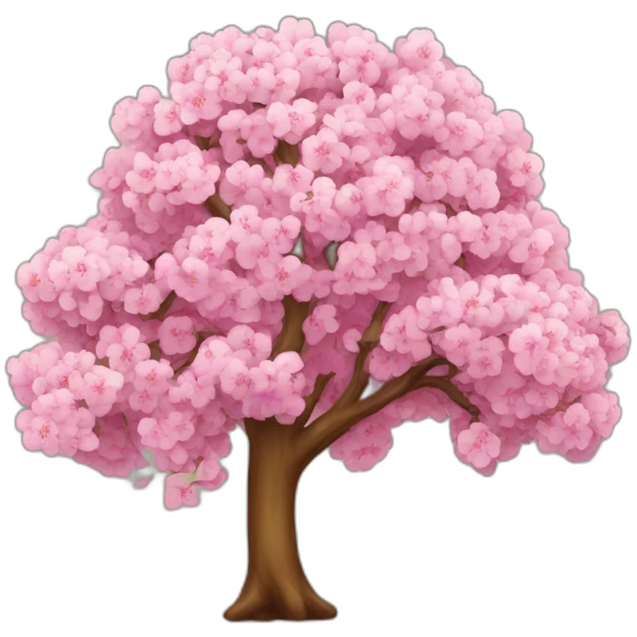 Arbre cerisier emoji
