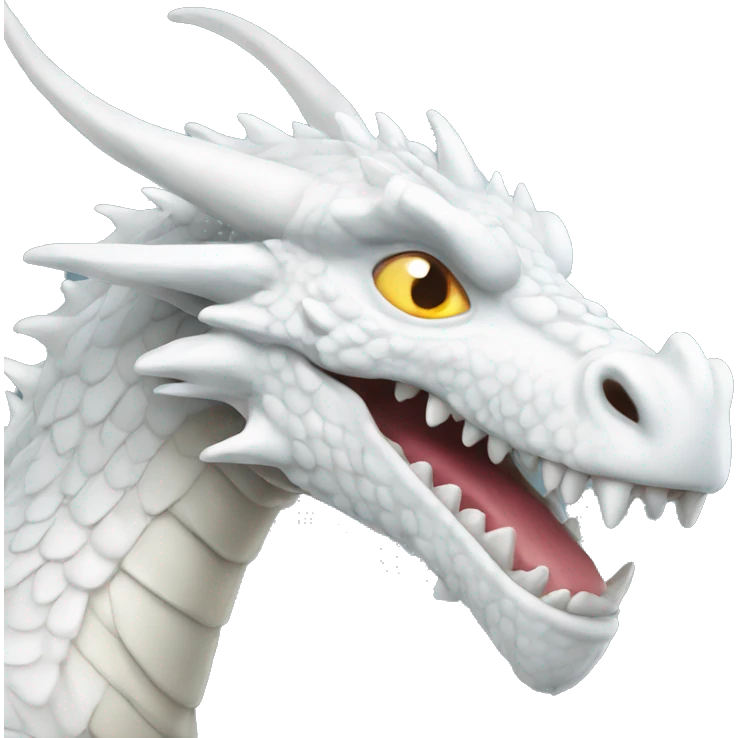 white dragon emoji