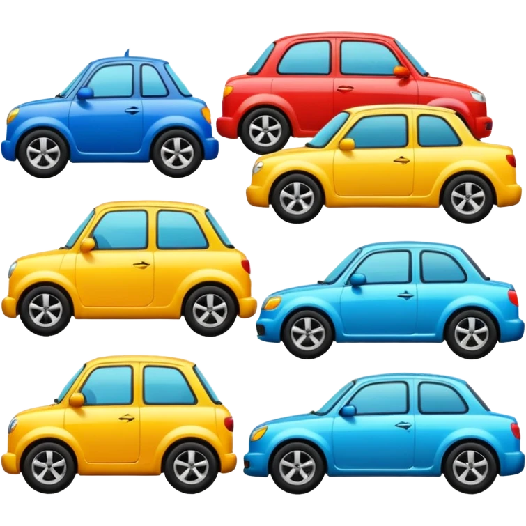 need emojis of cars from cartoons or movies and real life cars emoji