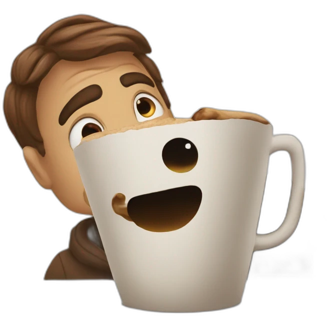 this situation needs coffee emoji