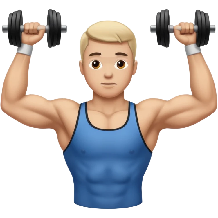haltère élévation latérales emoji