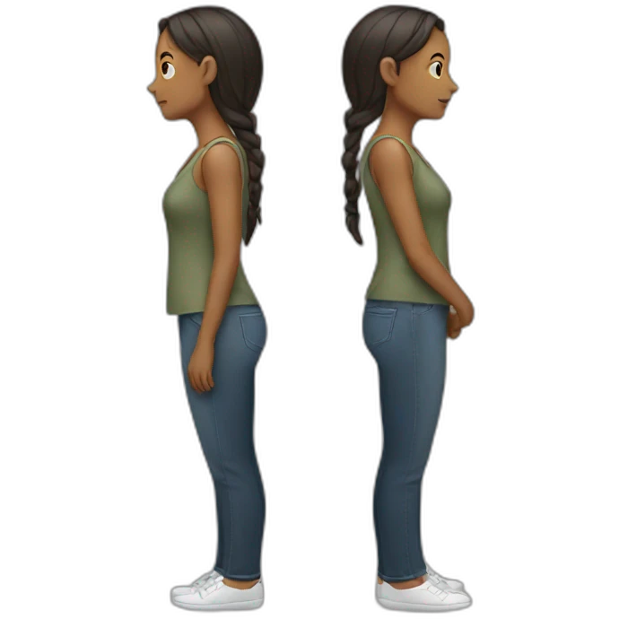 woman standing emoji