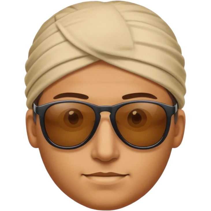 sunglasses on head  emoji
