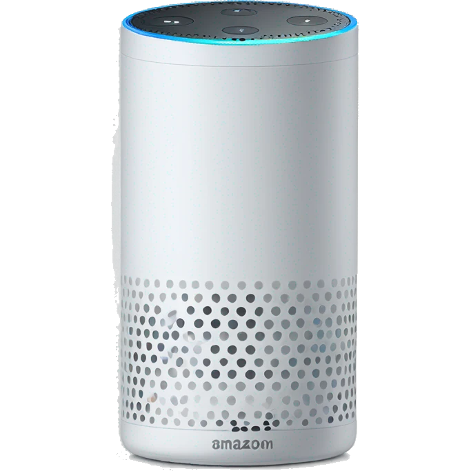 Amazon Alexa echo pop device white emoji