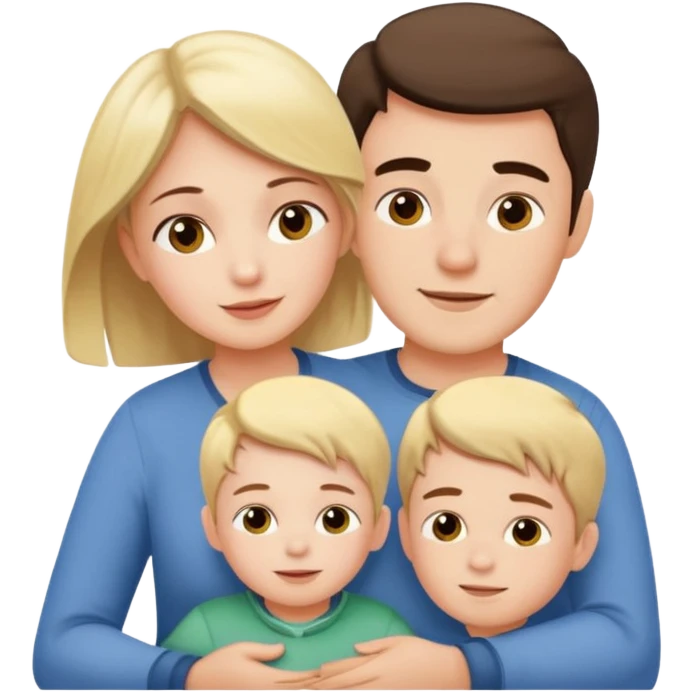 A girl who moved from Siberia to the south, where it is very warm and sunny. She has a baby boy who is 3 years old and a husband. emoji