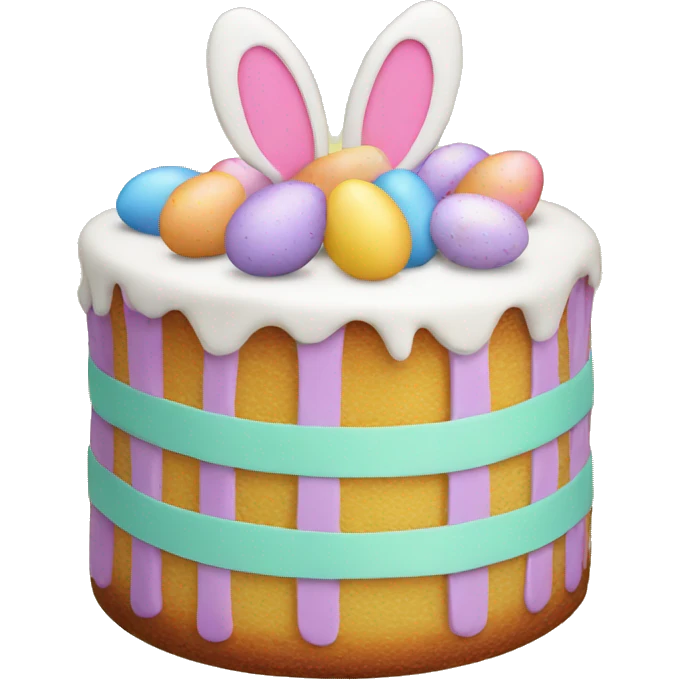 easter cake emoji
