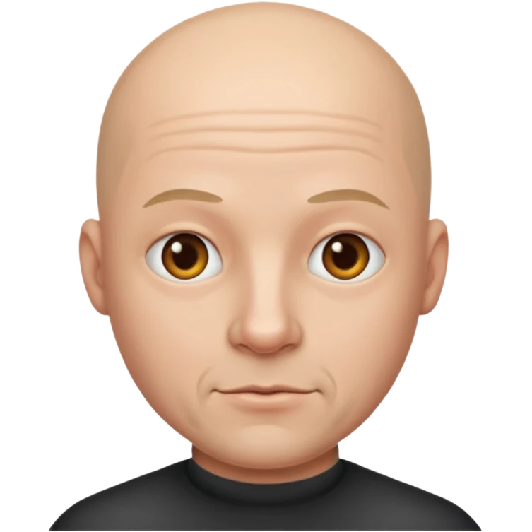 bald man emoji