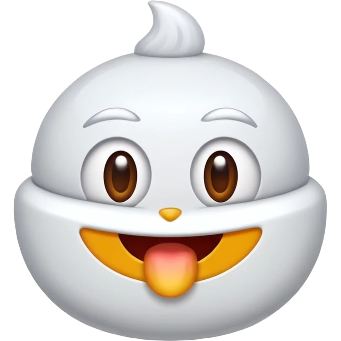Kuru kafa ve sus emoji