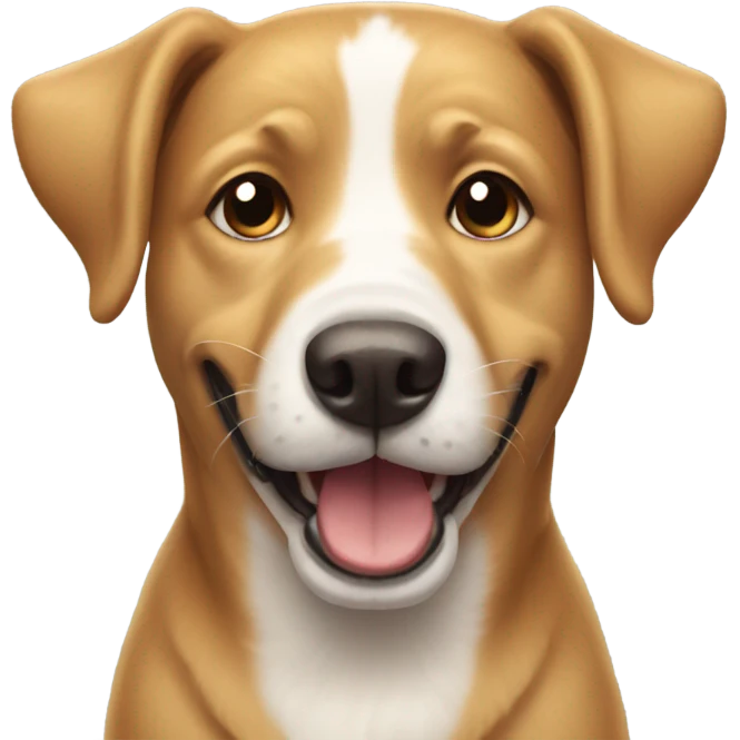 Happy dog emoji