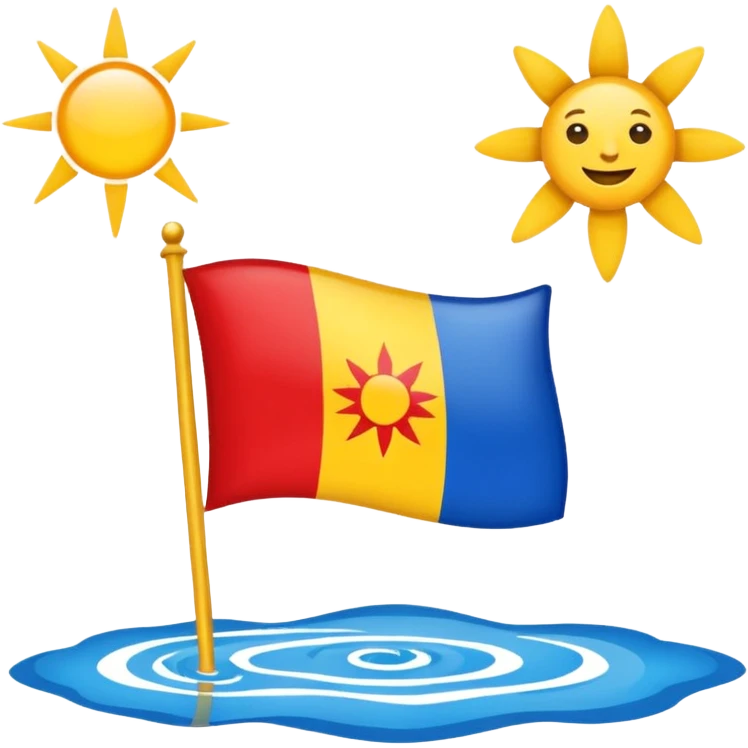 Fait le drapeau de la Guadeloupe 🇬🇵  emoji