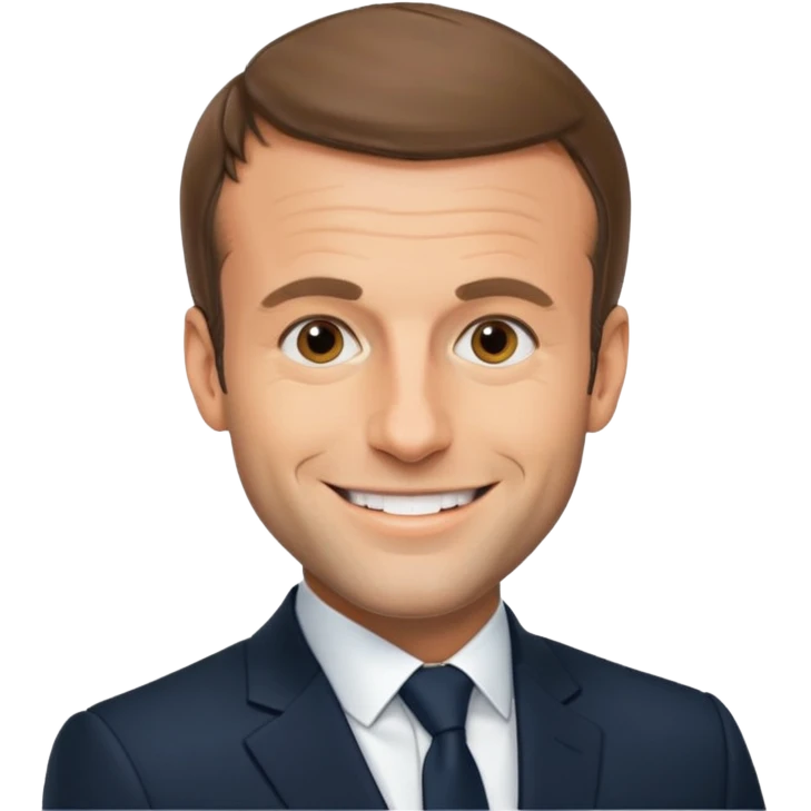 Emmanuel Macron emoji