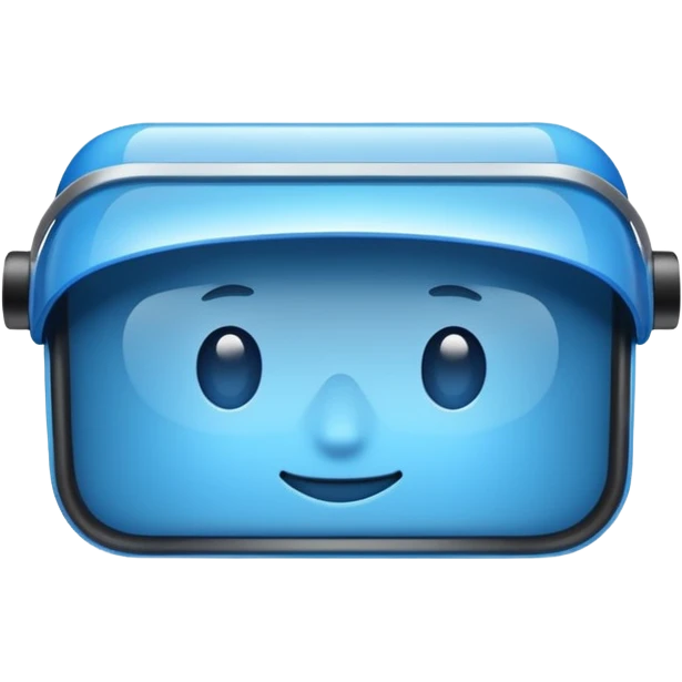 the blue rectangle where it says "visor" emoji