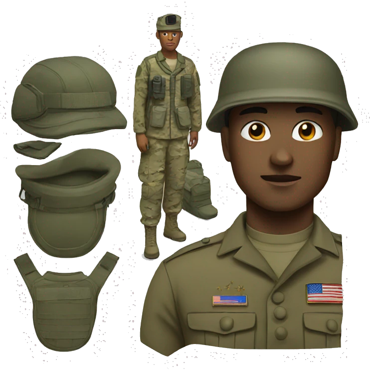 American military emoji