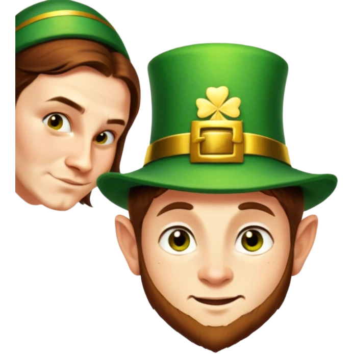 Celebratory Leprechaun emoji