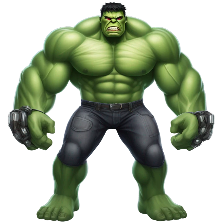 Terminator Hulk emoji
