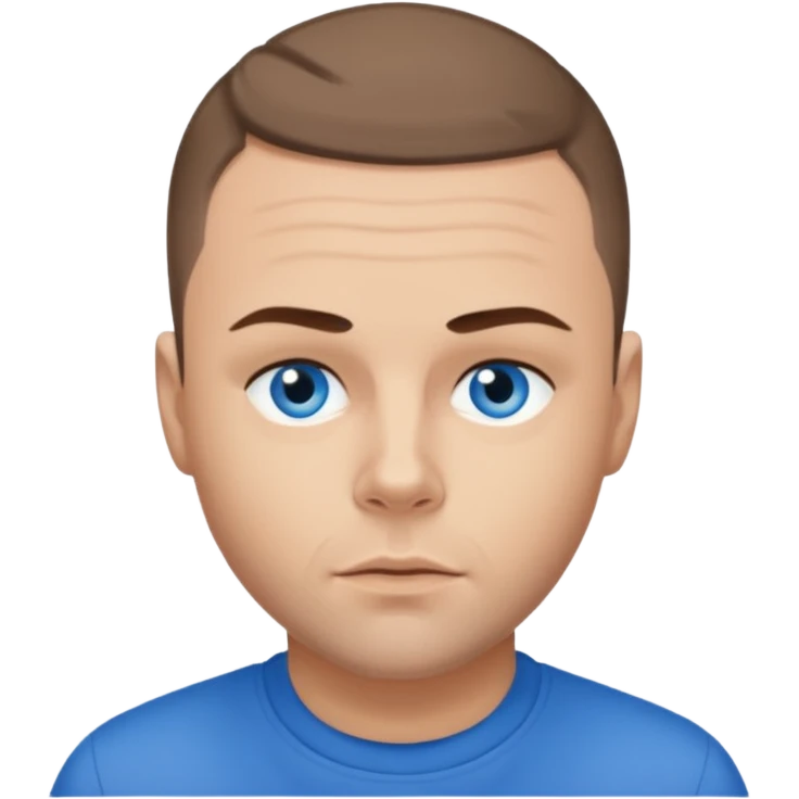 Brian Harvey of east 17 with blue eyes emoji