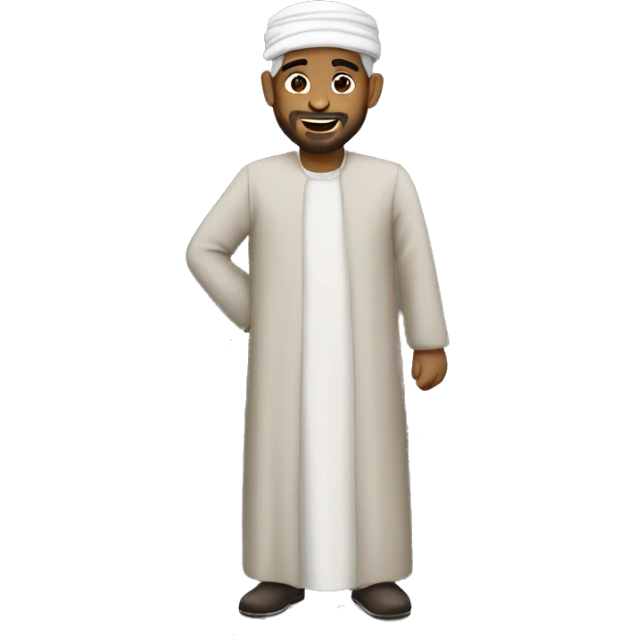 Muslim man emoji