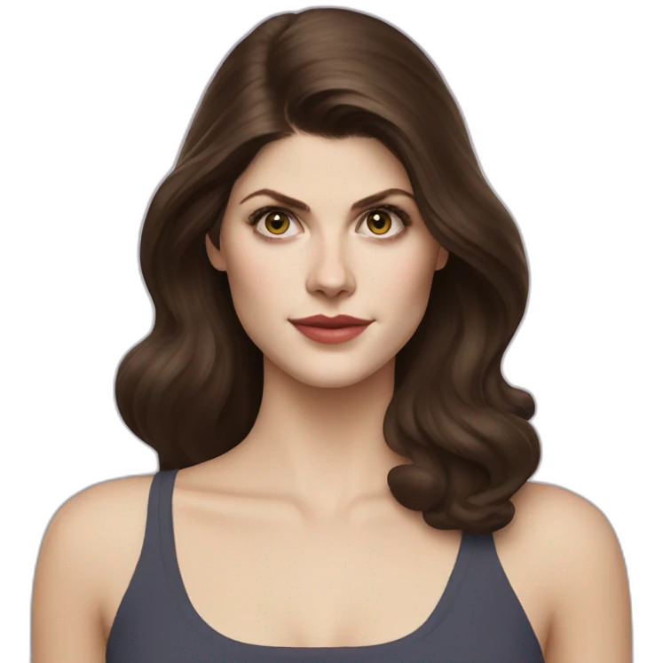 Alexandra Daddario emoji