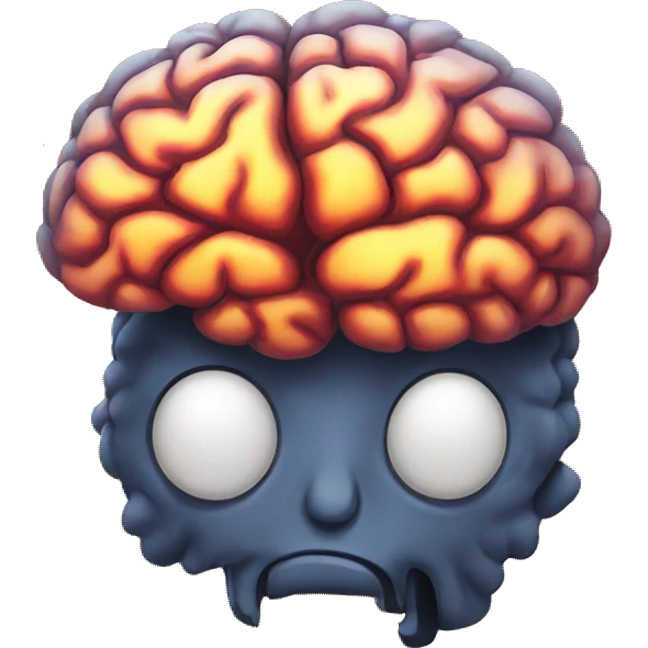 brain on fire emoji