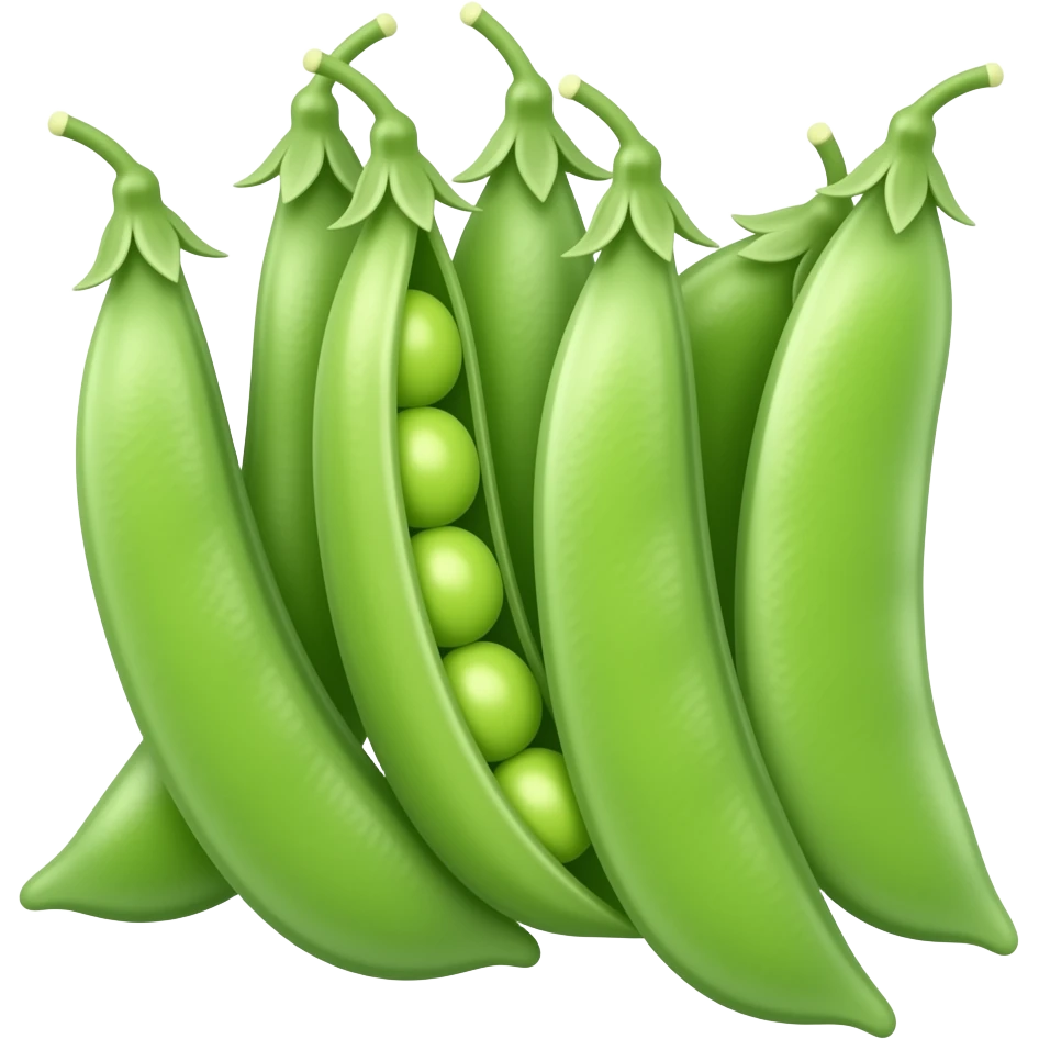 Sugar snap peas emoji