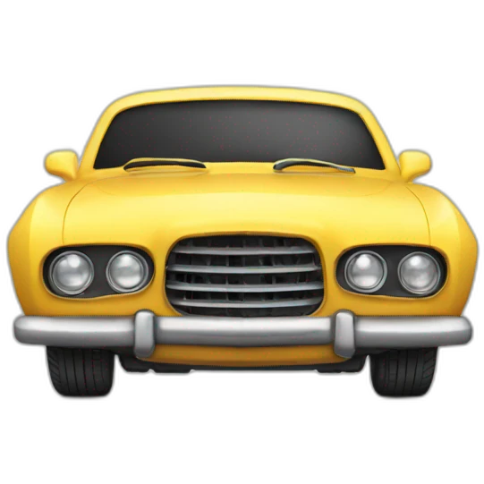 car surprised emoji emoji
