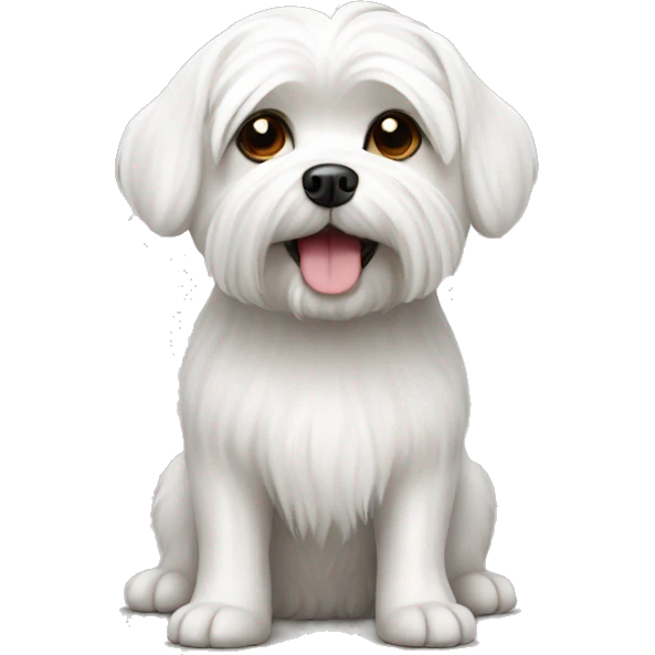 Maltese dog  emoji