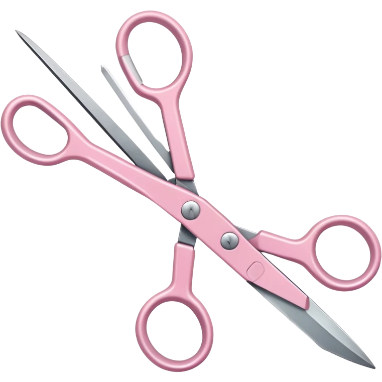 Light pink Scissors  emoji